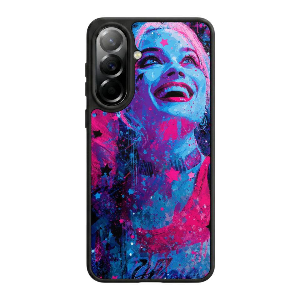 Samsung Galaxy A37 Uyumlu HarleyQueen Tasarımlı Glossy Premium Kılıf
