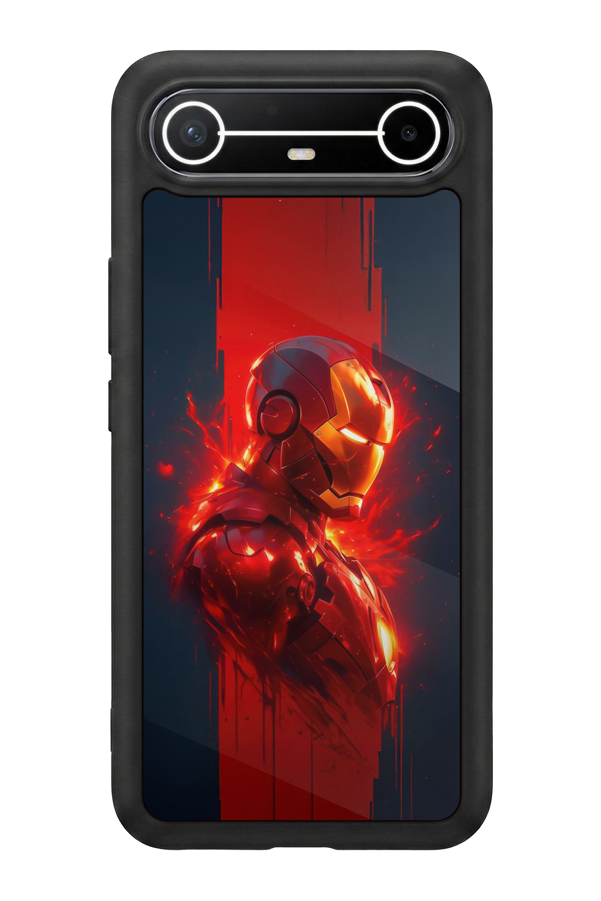 Tecno Spark Slim 5G Uyumlu  Iron Man ( Demir Adam ) Tasarımlı Glossy Premium Kılıf