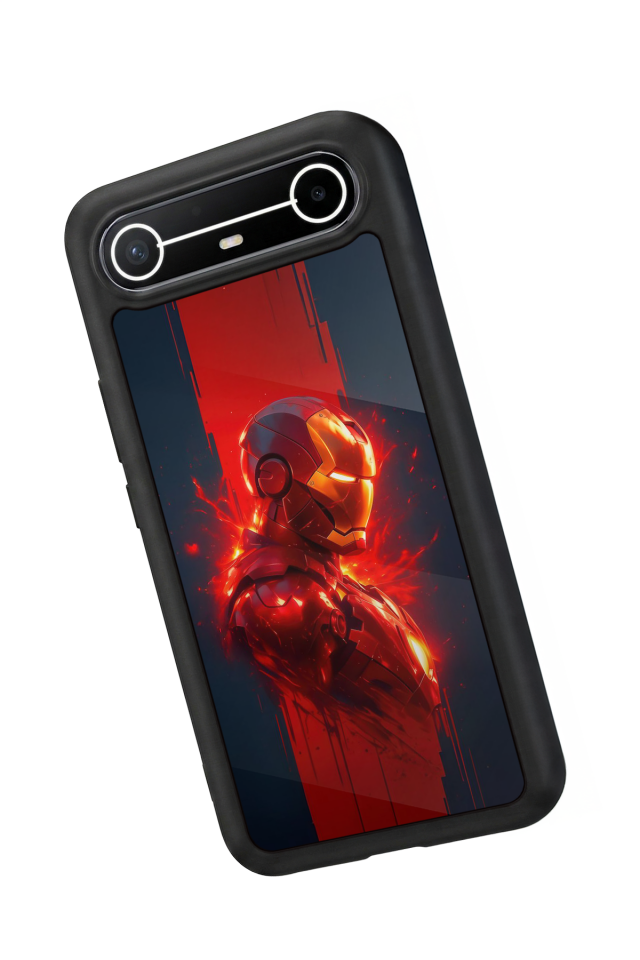 Tecno Spark Slim 5G Uyumlu  Iron Man ( Demir Adam ) Tasarımlı Glossy Premium Kılıf