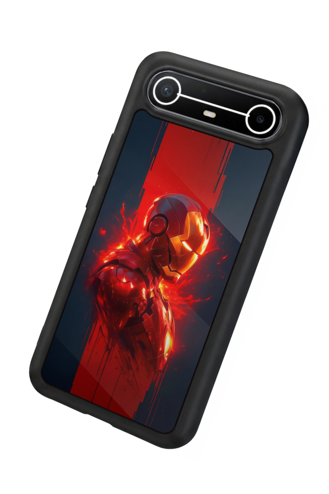 Tecno Spark Slim 5G Uyumlu  Iron Man ( Demir Adam ) Tasarımlı Glossy Premium Kılıf