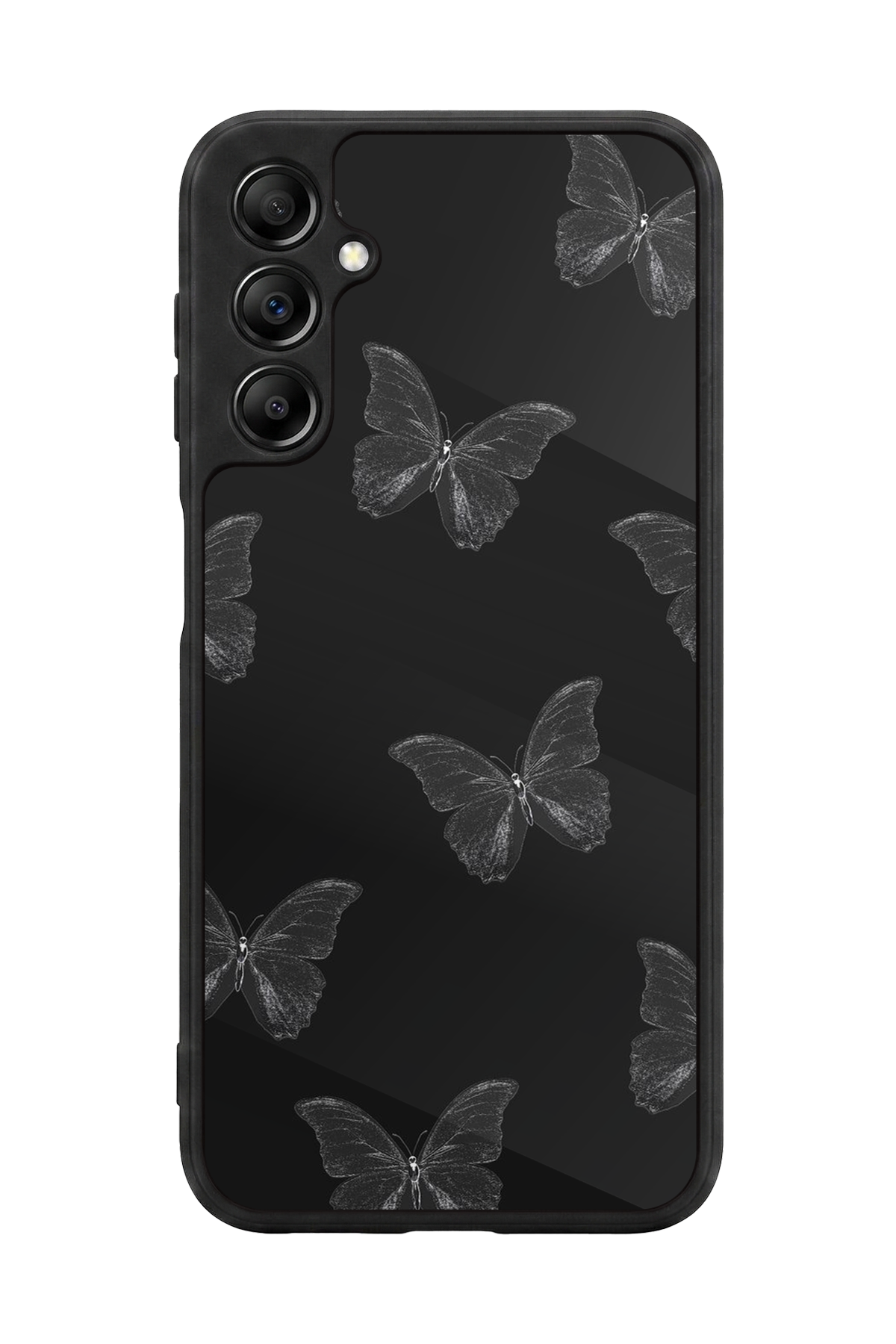 Samsung Galaxy A14 Uyumlu Kelebek Tasarımlı Glossy Premium Kılıf