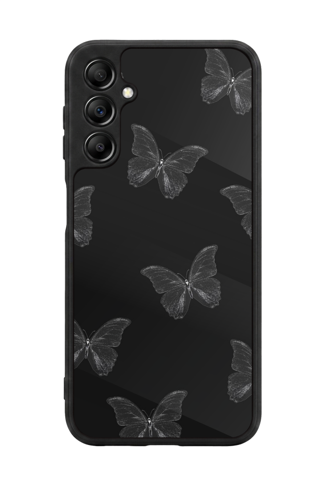 Samsung Galaxy A14 Uyumlu Kelebek Tasarımlı Glossy Premium Kılıf