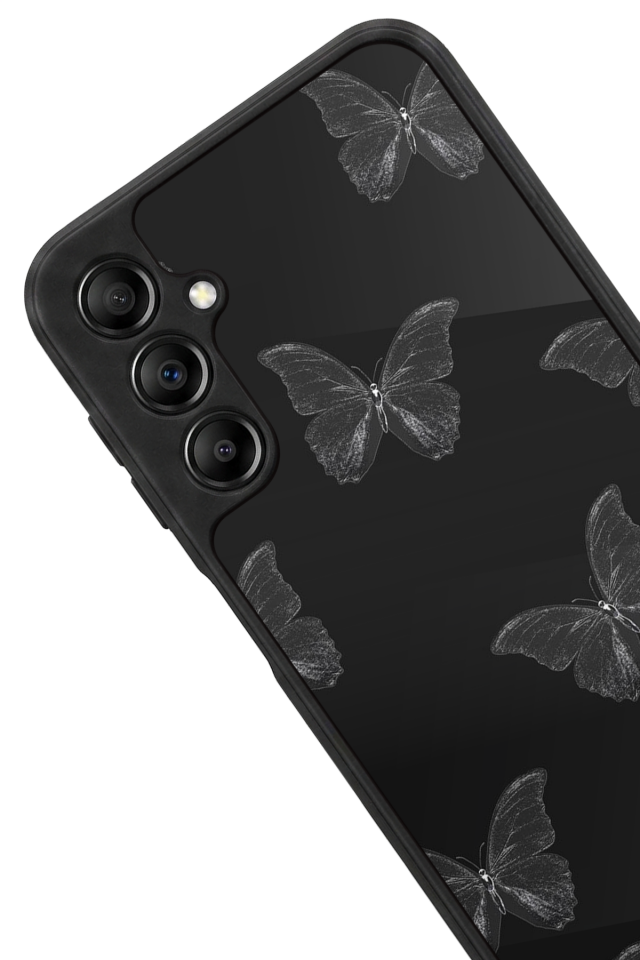 Samsung Galaxy A14 Uyumlu Kelebek Tasarımlı Glossy Premium Kılıf