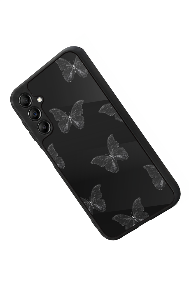 Samsung Galaxy A14 Uyumlu Kelebek Tasarımlı Glossy Premium Kılıf