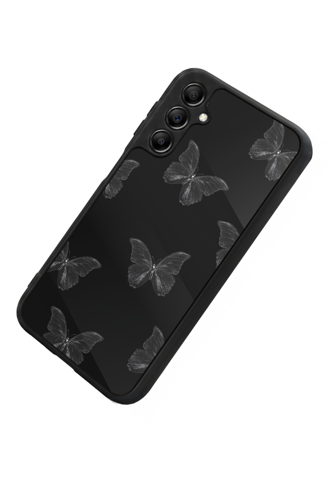 Samsung Galaxy A14 Uyumlu Kelebek Tasarımlı Glossy Premium Kılıf