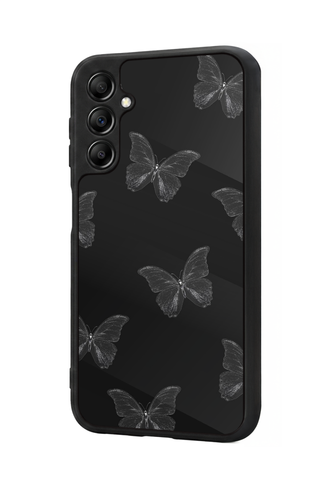Samsung Galaxy A14 Uyumlu Kelebek Tasarımlı Glossy Premium Kılıf