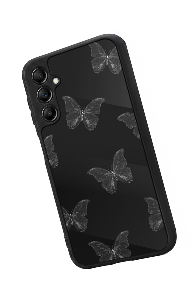 Samsung Galaxy A14 Uyumlu Kelebek Tasarımlı Glossy Premium Kılıf