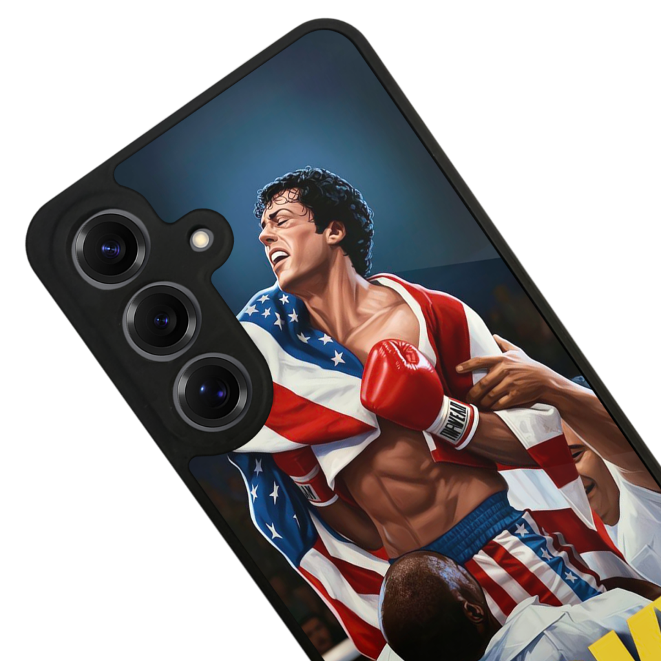 Samsung Galaxy S25 Uyumlu Rocky Tasarımlı Glossy Premium Kılıf