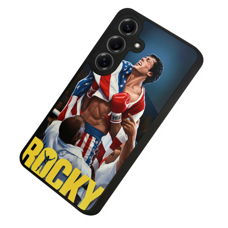 Samsung Galaxy S25 Uyumlu Rocky Tasarımlı Glossy Premium Kılıf