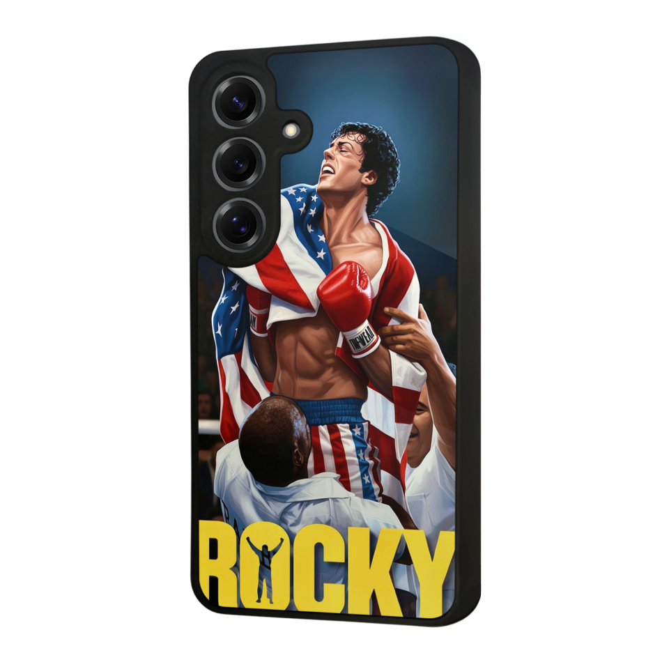 Samsung Galaxy S25 Uyumlu Rocky Tasarımlı Glossy Premium Kılıf
