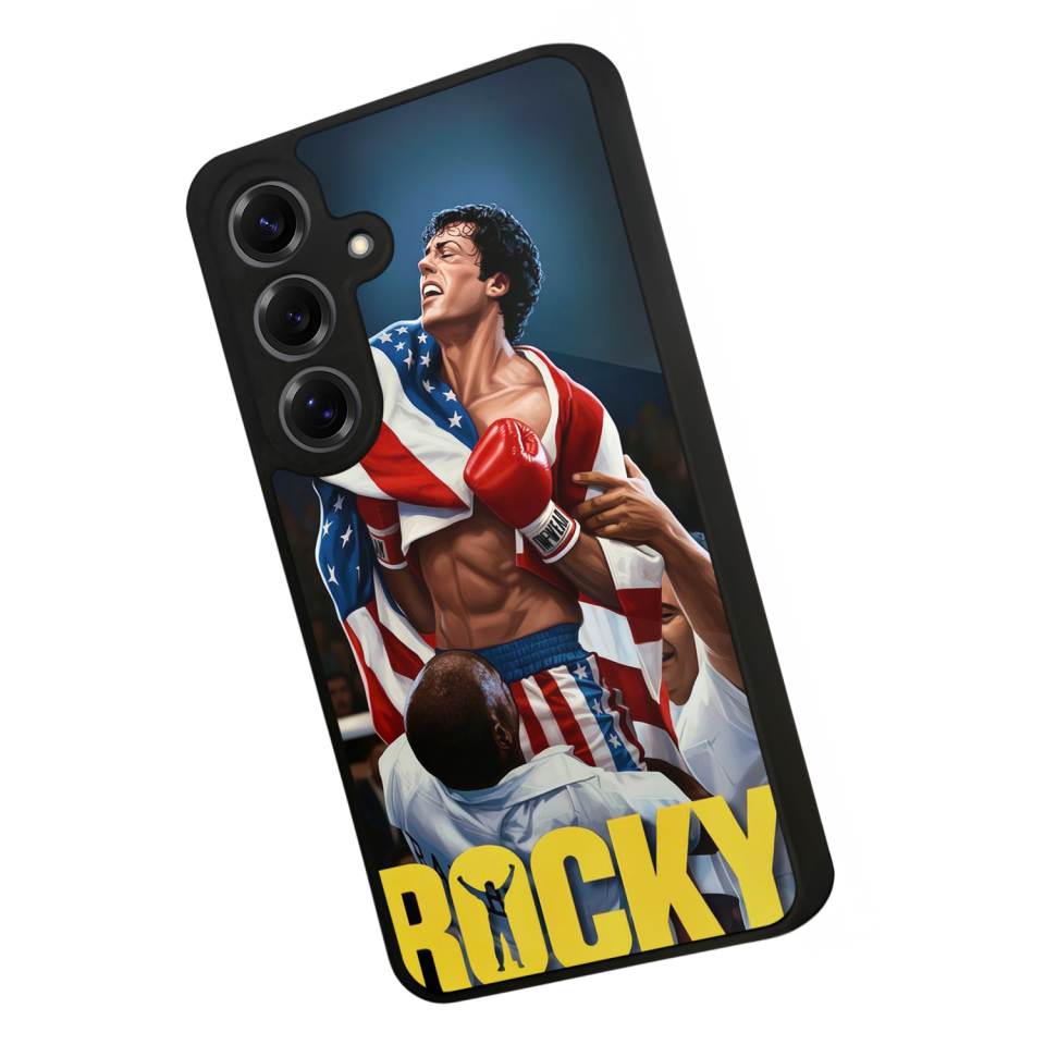 Samsung Galaxy S25 Uyumlu Rocky Tasarımlı Glossy Premium Kılıf