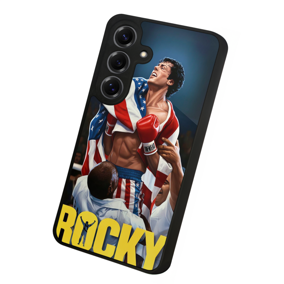Samsung Galaxy S25 Uyumlu Rocky Tasarımlı Glossy Premium Kılıf