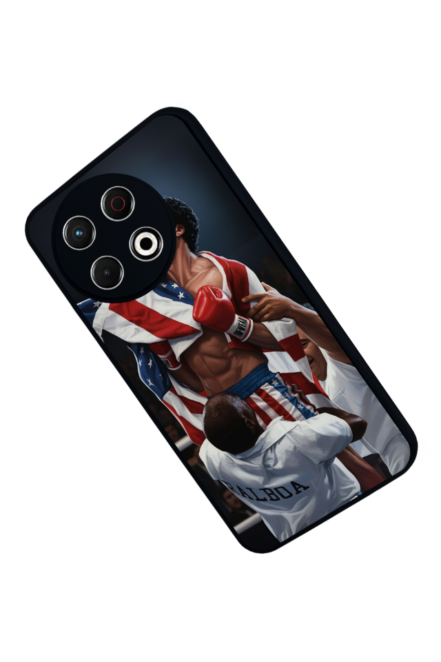 Tecno Spark 30 Pro Uyumlu Güneş Tasarımlı Glossy Premium Kılıf