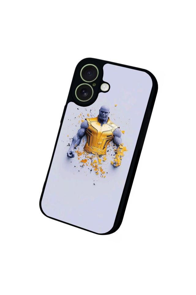 iPhone 17 Uyumlu Thanos Tasarımlı Glossy Premium Kılıf