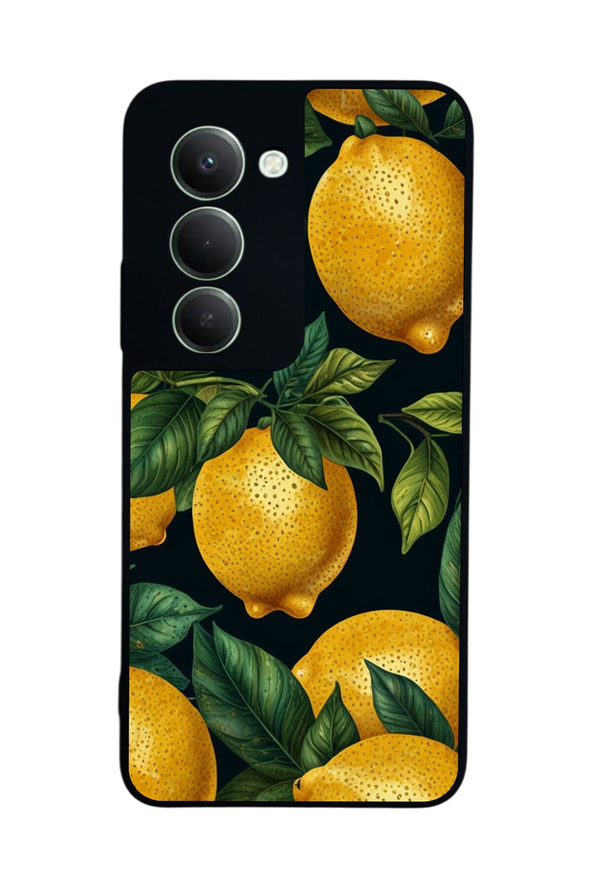 Xiaomi Redmi 15 5G Uyumlu Limon Tasarımlı Glossy Premium Kılıf