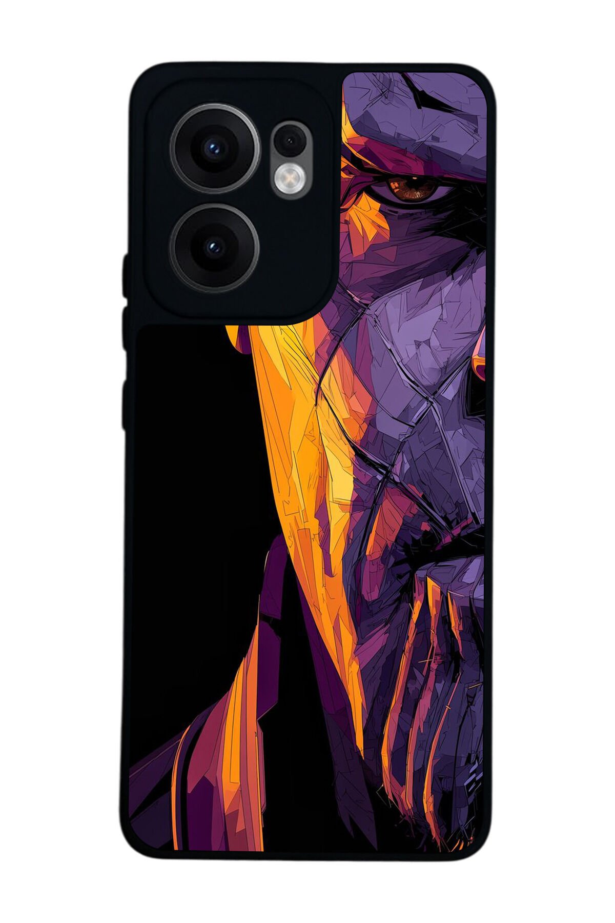 Oppo Reno 13F Uyumlu Thanos Tasarımlı Glossy Premium Kılıf