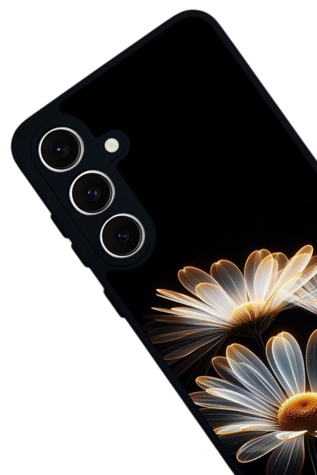 Samsung Galaxy A16 Uyumlu Cicek Tasarımlı Glossy Premium Kılıf