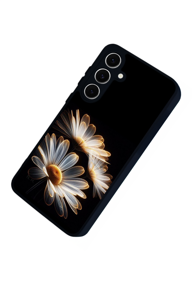 Samsung Galaxy A16 Uyumlu Cicek Tasarımlı Glossy Premium Kılıf