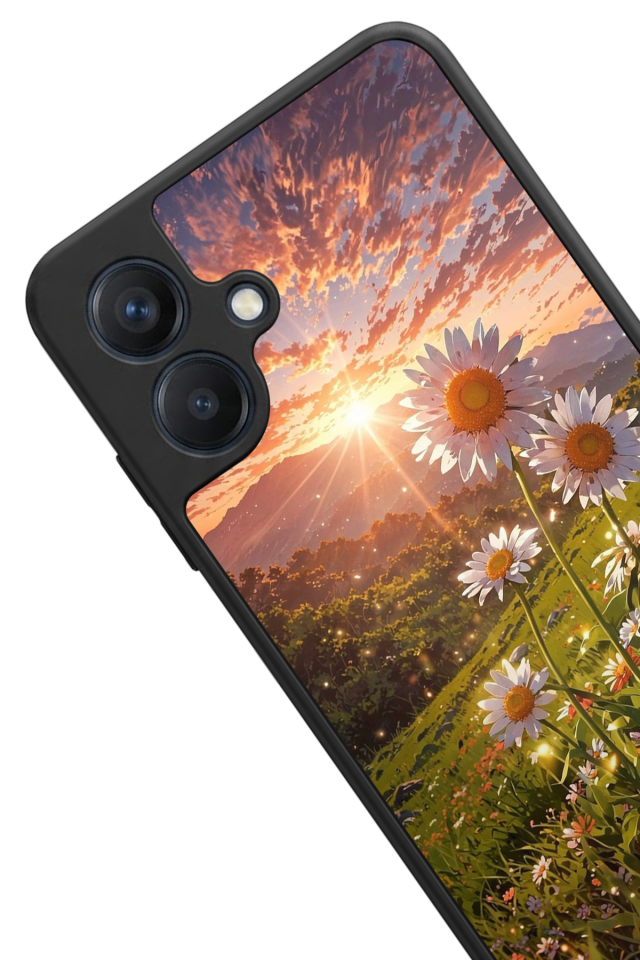 Samsung Galaxy A07 Uyumlu Cicek Tasarımlı Glossy Premium Kılıf