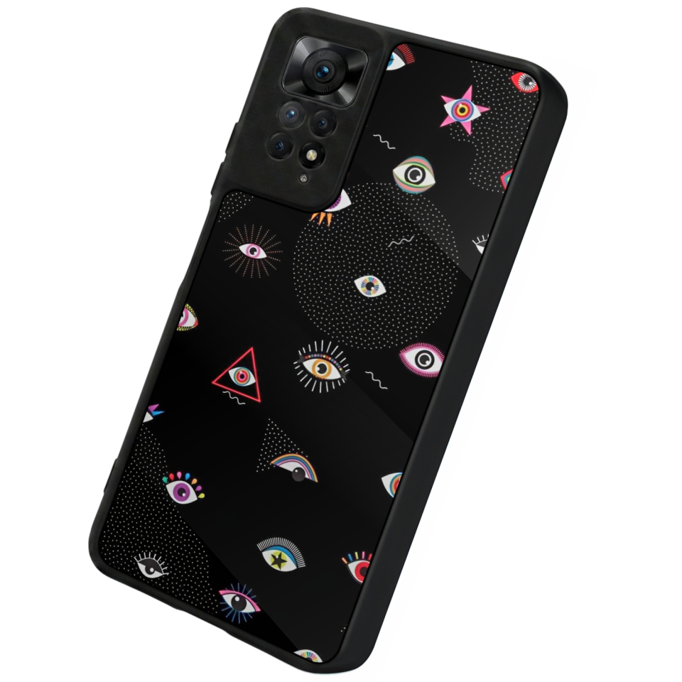 Xiaomi Redmi Note 11 Pro Uyumlu Göz Tasarımlı Glossy Premium Kılıf