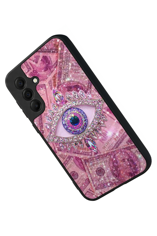 Samsung Galaxy A17 Uyumlu Göz Tasarımlı Glossy Premium Kılıf