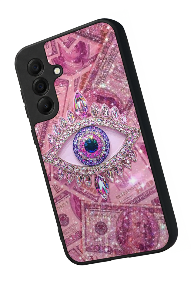 Samsung Galaxy A17 Uyumlu Göz Tasarımlı Glossy Premium Kılıf