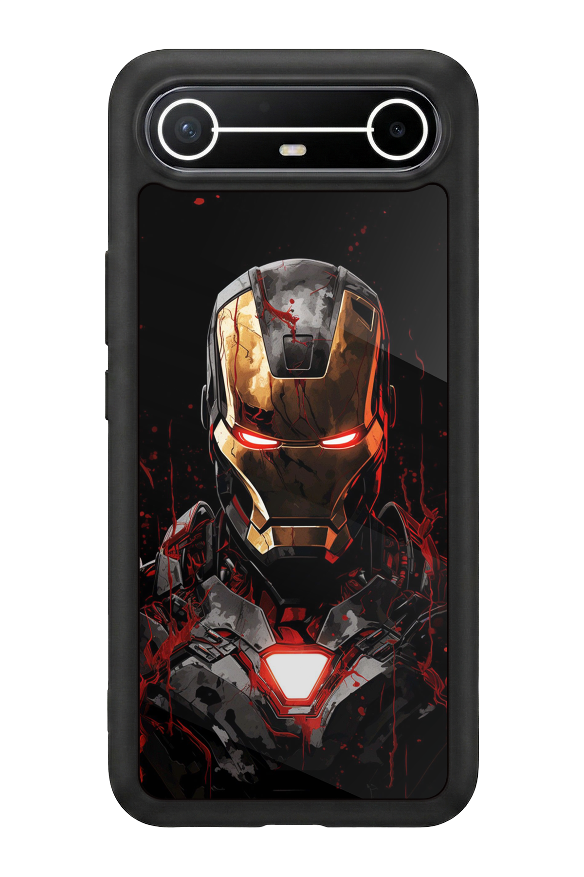 Tecno Spark Slim 5G Uyumlu  Iron Man ( Demir Adam ) Tasarımlı Glossy Premium Kılıf