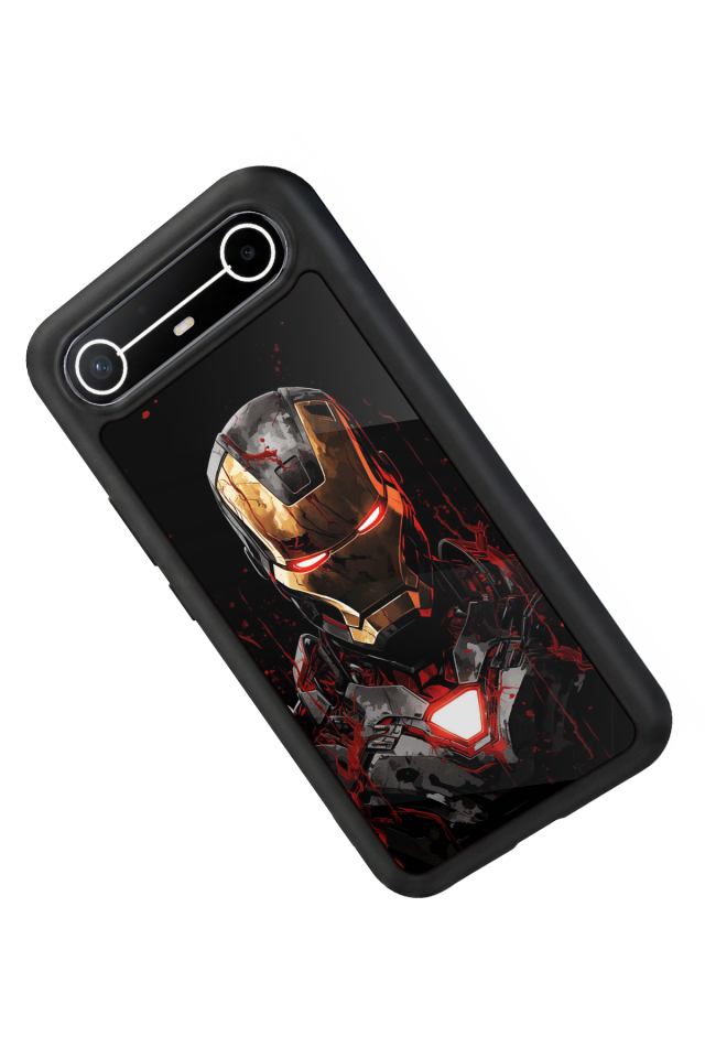 Tecno Spark Slim 5G Uyumlu  Iron Man ( Demir Adam ) Tasarımlı Glossy Premium Kılıf