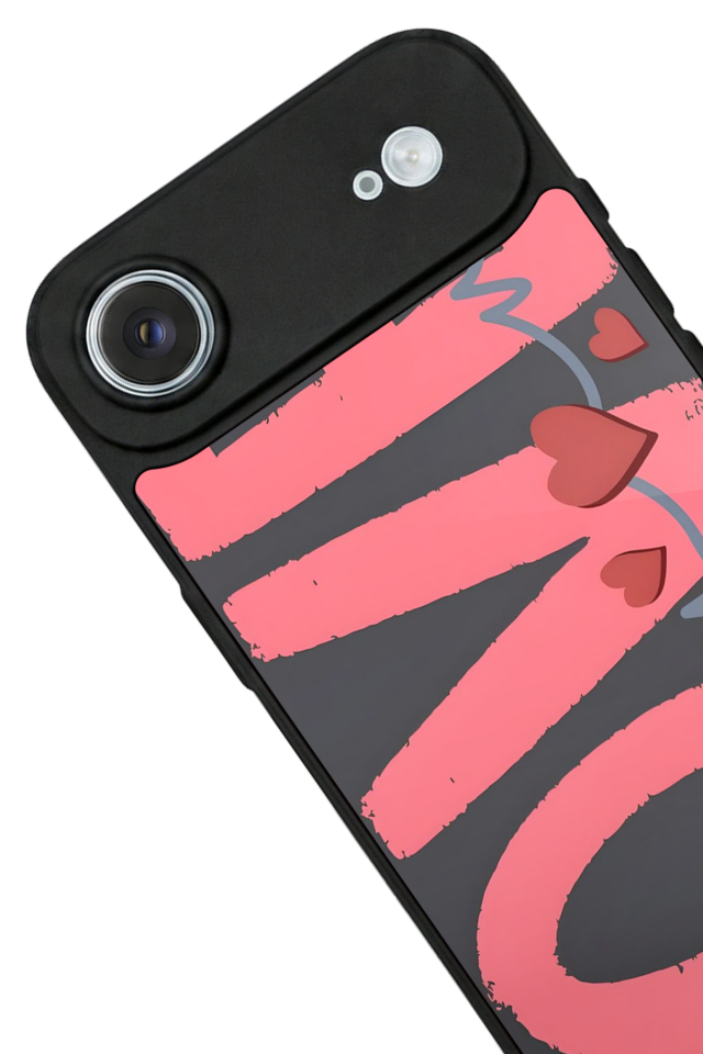 iPhone 17 Air Uyumlu Love Tasarımlı Glossy Premium Kılıf