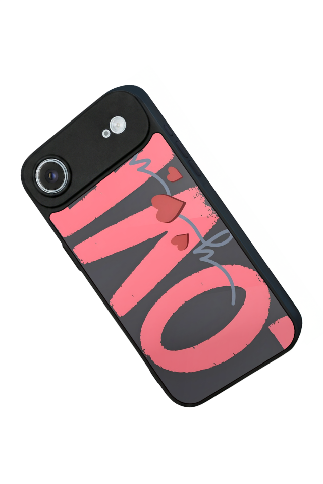 iPhone 17 Air Uyumlu Love Tasarımlı Glossy Premium Kılıf