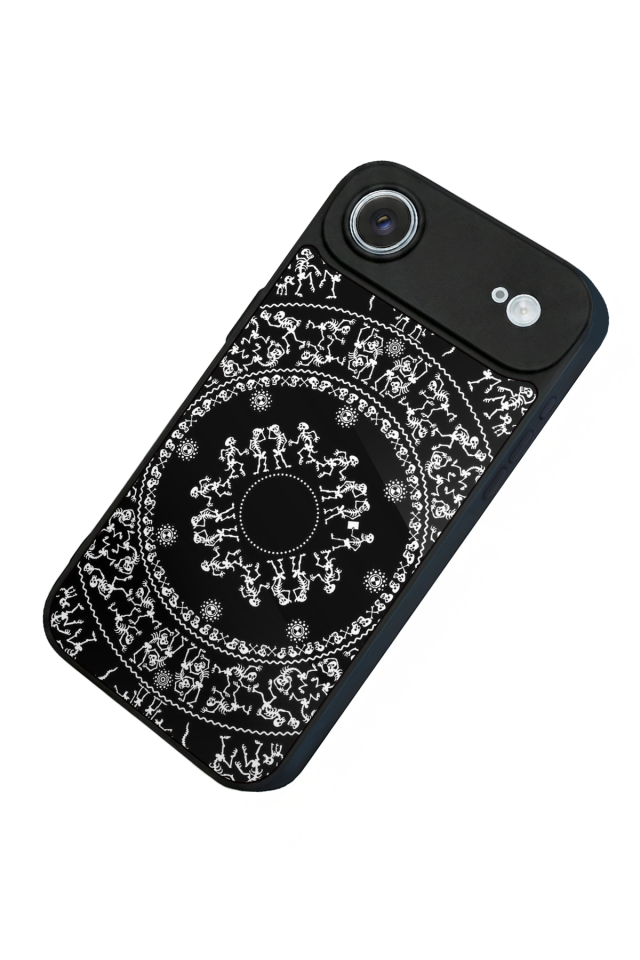 iPhone 17 Air Uyumlu Mandala Tasarımlı Glossy Premium Kılıf