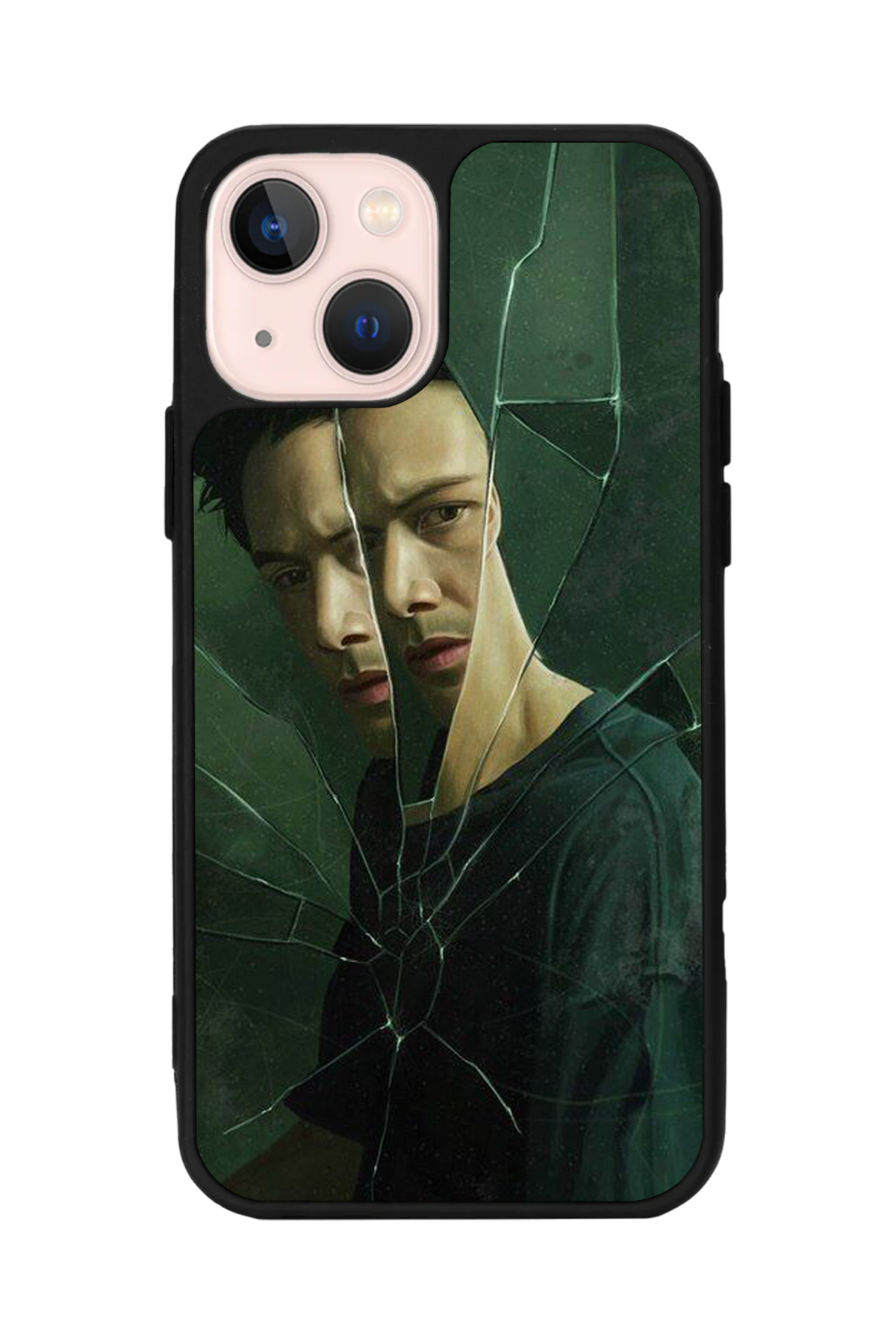 iPhone 13/14 Uyumlu MatriiPhone 13/14 Tasarımlı Glossy Premium Kılıf