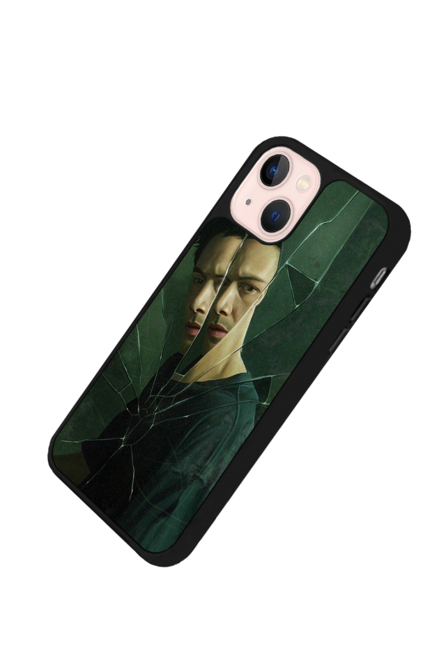 iPhone 13/14 Uyumlu MatriiPhone 13/14 Tasarımlı Glossy Premium Kılıf