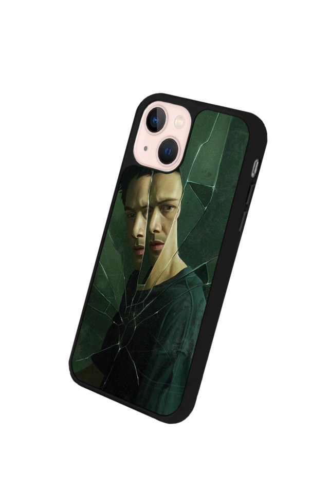 iPhone 13/14 Uyumlu MatriiPhone 13/14 Tasarımlı Glossy Premium Kılıf