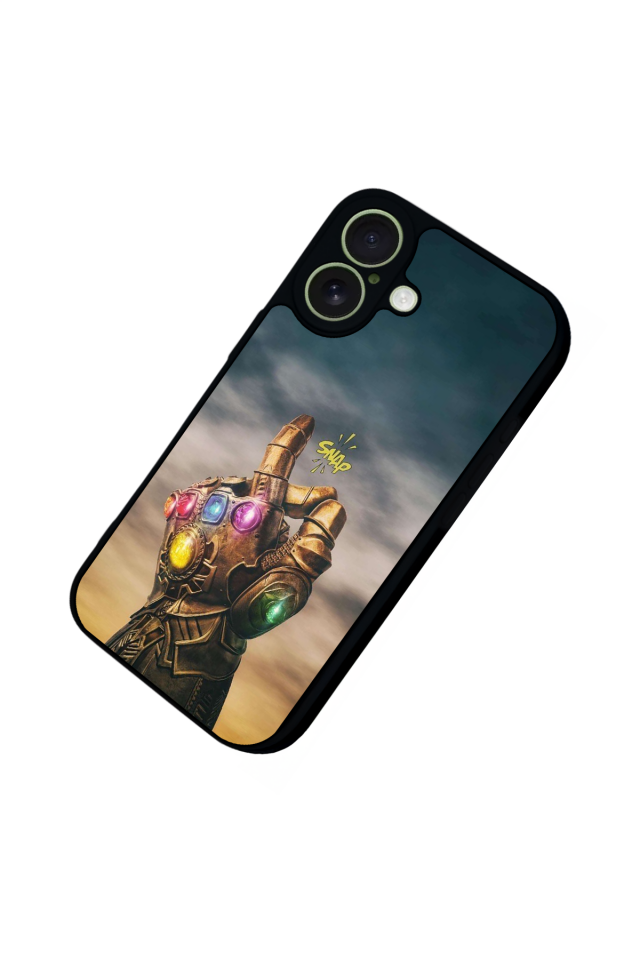 iPhone 17 Uyumlu Thanos Tasarımlı Glossy Premium Kılıf