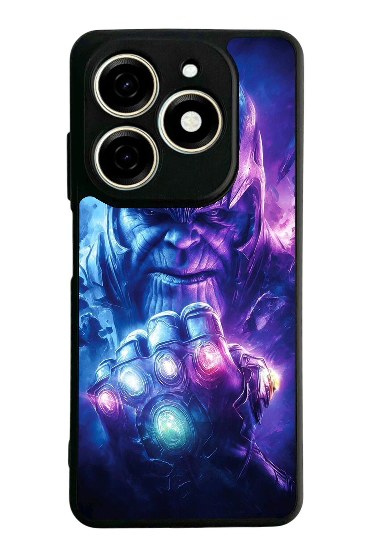 Tecno Spark 20/20C Uyumlu Thanos Tasarımlı Glossy Premium Kılıf