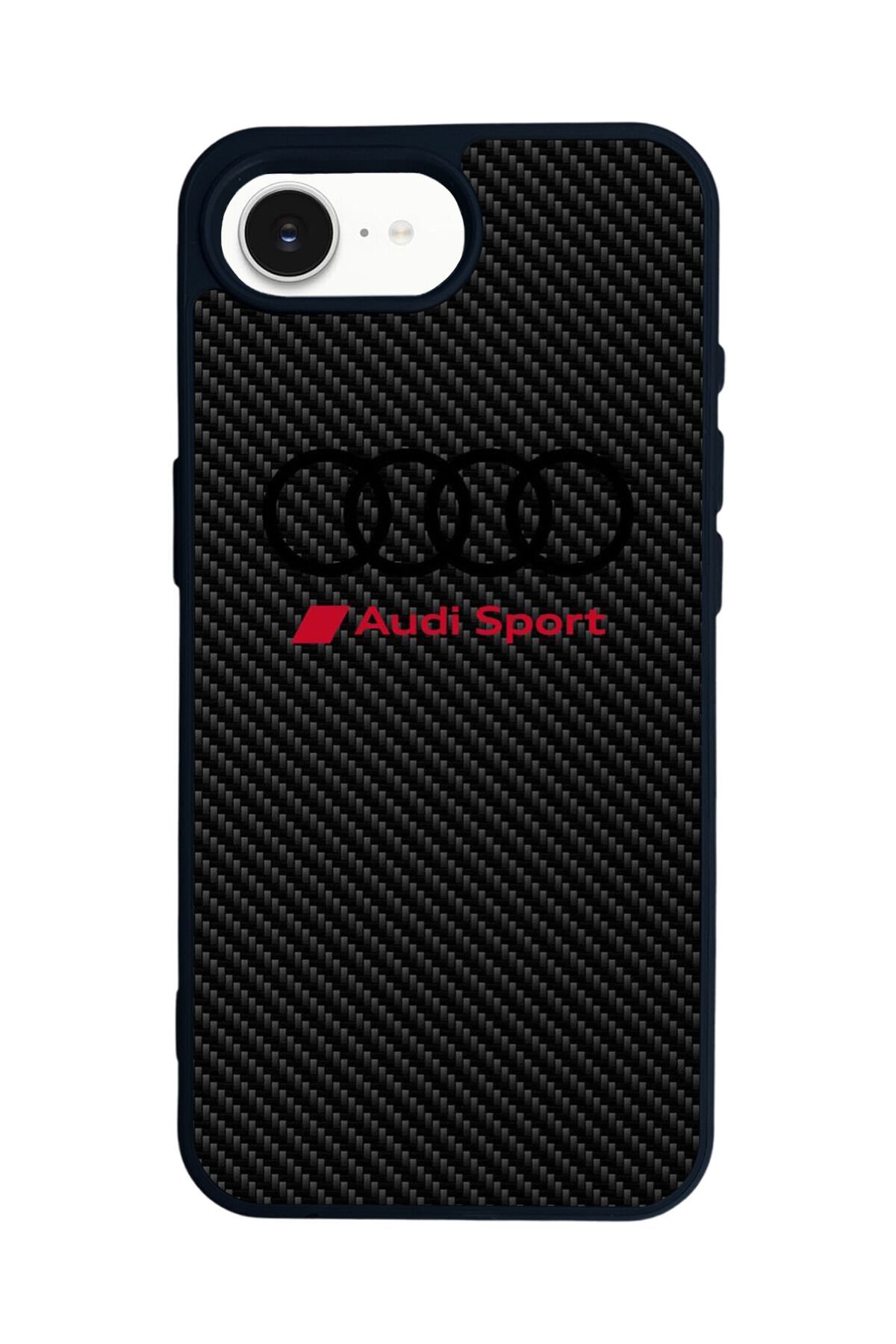 iPhone 16E Uyumlu Audi Tasarımlı Glossy Premium Kılıf
