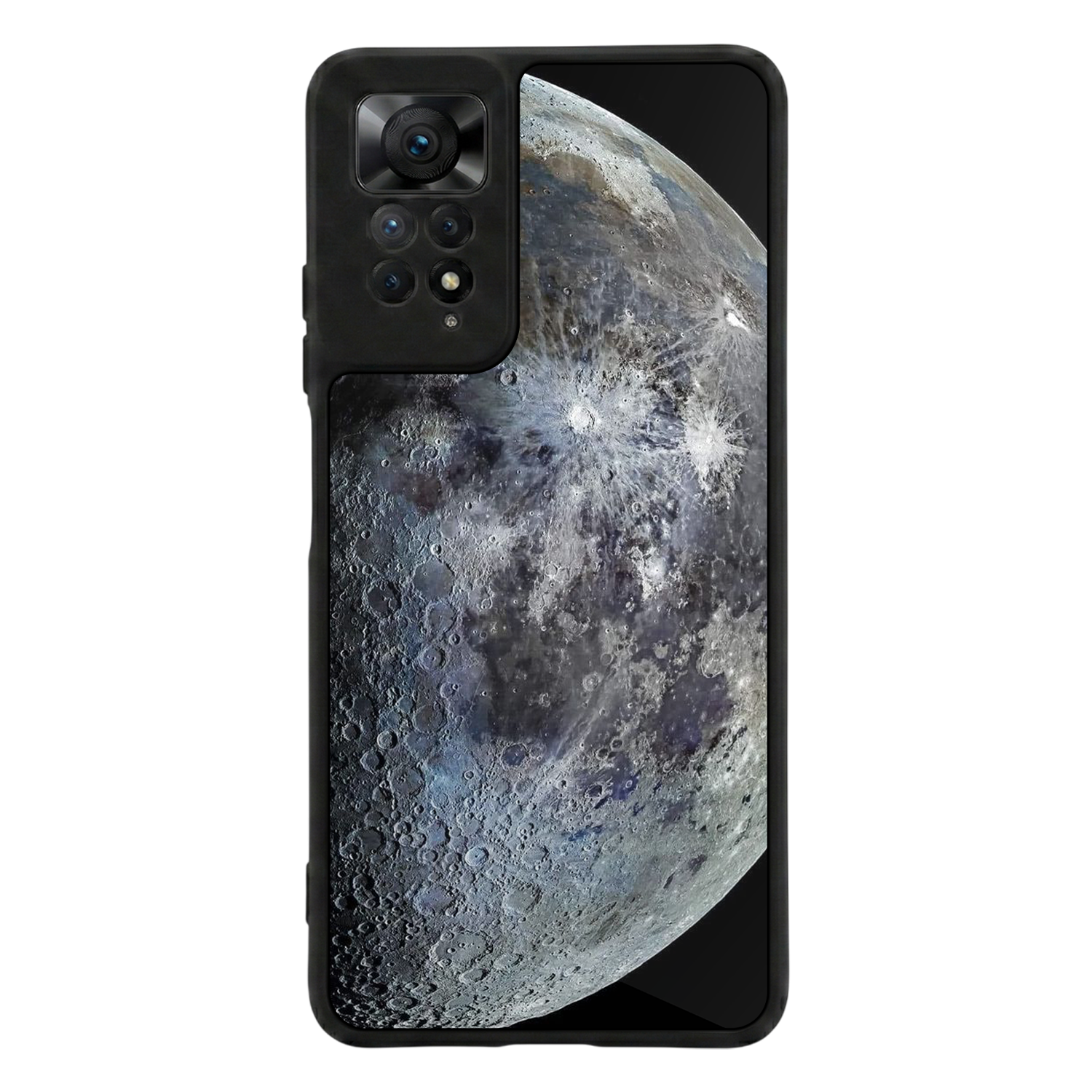 Xiaomi Redmi Note 11 Pro Uyumlu Ay Tasarımlı Glossy Premium Kılıf