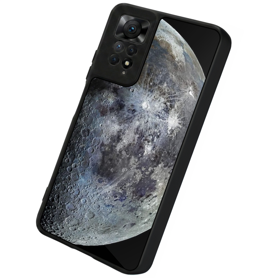 Xiaomi Redmi Note 11 Pro Uyumlu Ay Tasarımlı Glossy Premium Kılıf