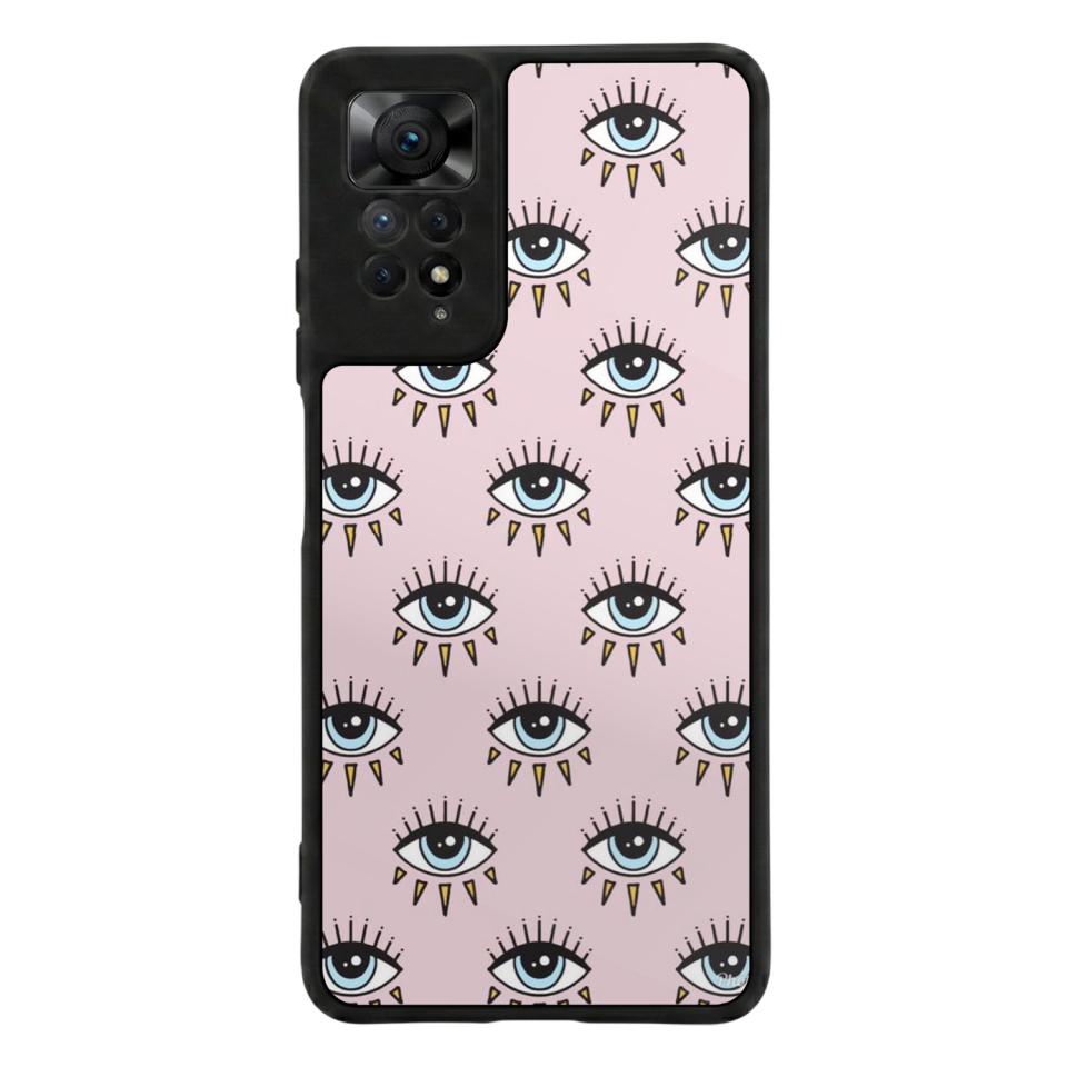 Xiaomi Redmi Note 11 Pro Uyumlu Göz Tasarımlı Glossy Premium Kılıf
