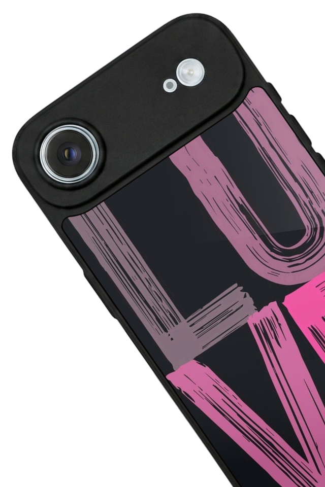 iPhone 17 Air Uyumlu Love Tasarımlı Glossy Premium Kılıf