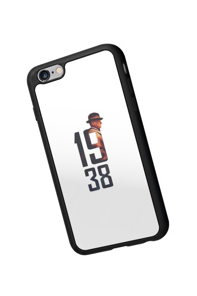 iPhone 6 Plus Uyumlu Mustafa Kemal Ataturk Tasarımlı Glossy Premium Kılıf