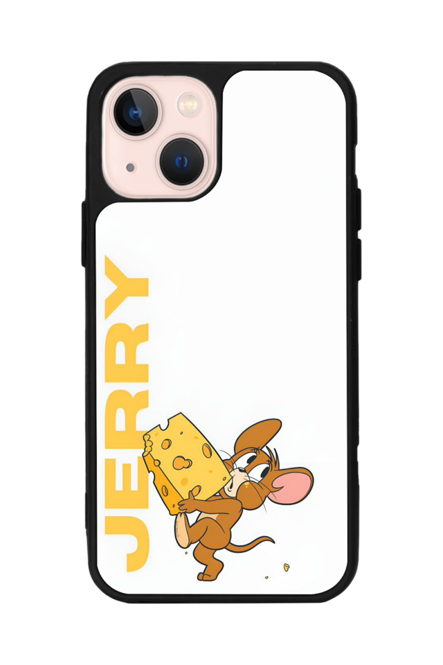 iPhone 15 Uyumlu Tom And Jerry Tasarımlı Glossy Premium Kılıf