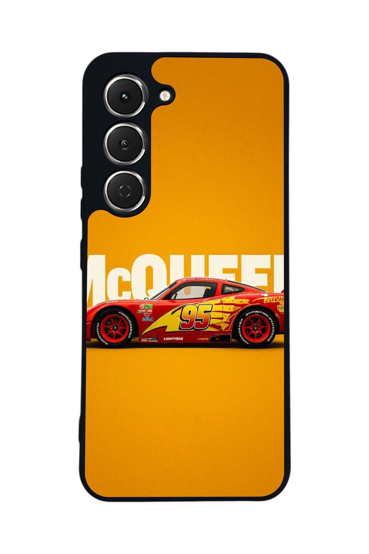 Tecno Spark 40 Pro Uyumlu Şimsek McQueen Tasarımlı Glossy Premium Kılıf