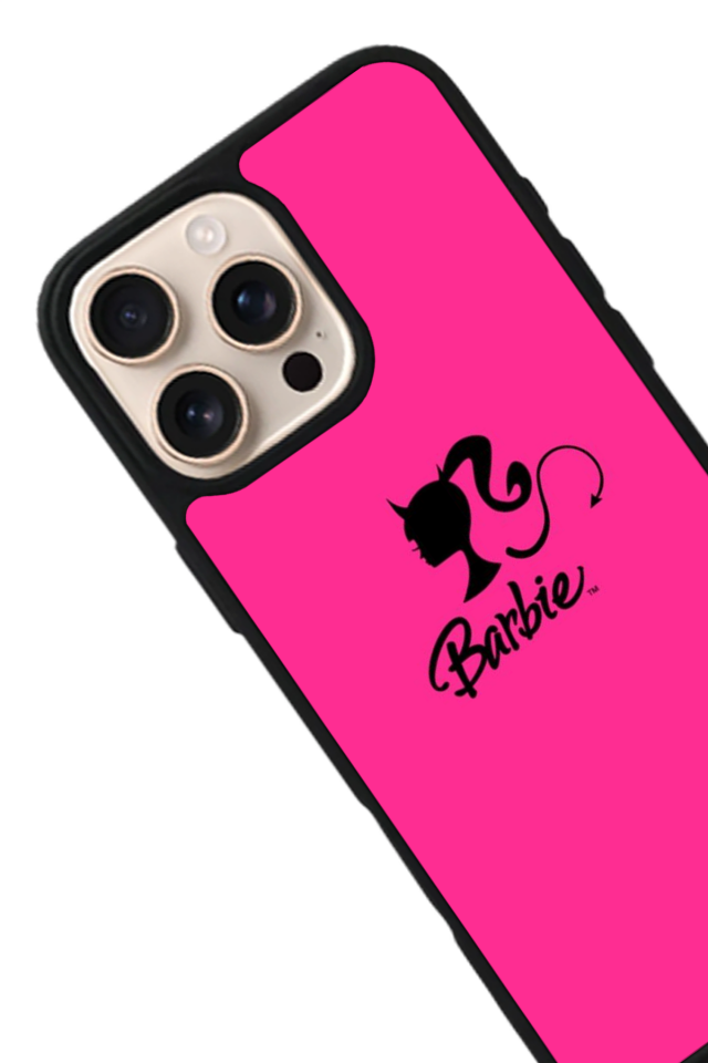 iPhone 16 Pro Max Uyumlu Barbie Tasarımlı Glossy Premium Kılıf
