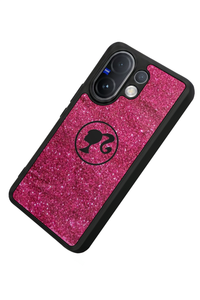 Vivo V60 Uyumlu Barbie Tasarımlı Glossy Premium Kılıf