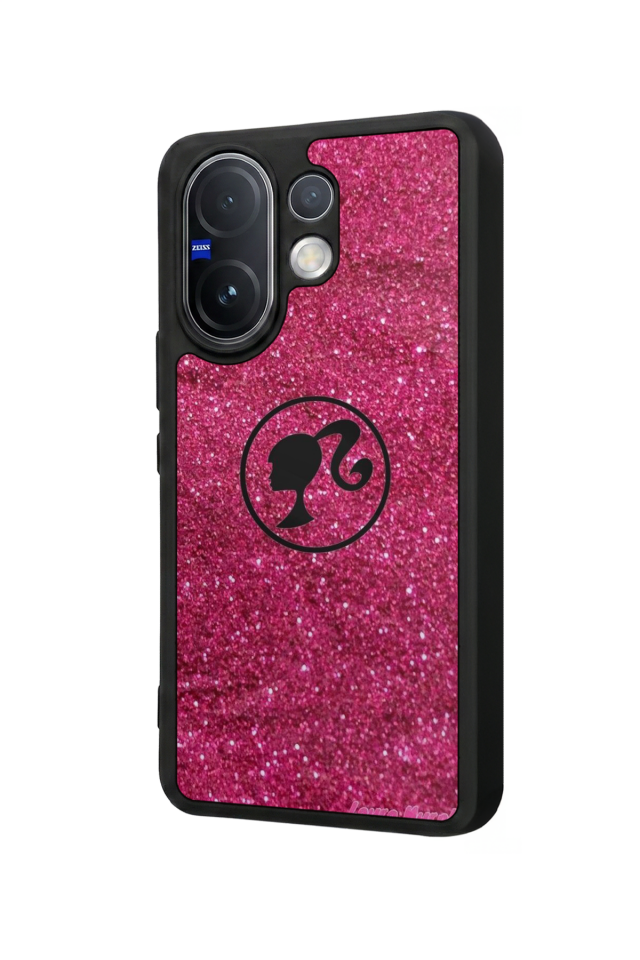 Vivo V60 Uyumlu Barbie Tasarımlı Glossy Premium Kılıf