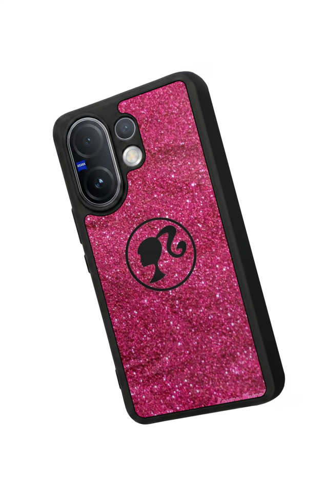 Vivo V60 Uyumlu Barbie Tasarımlı Glossy Premium Kılıf