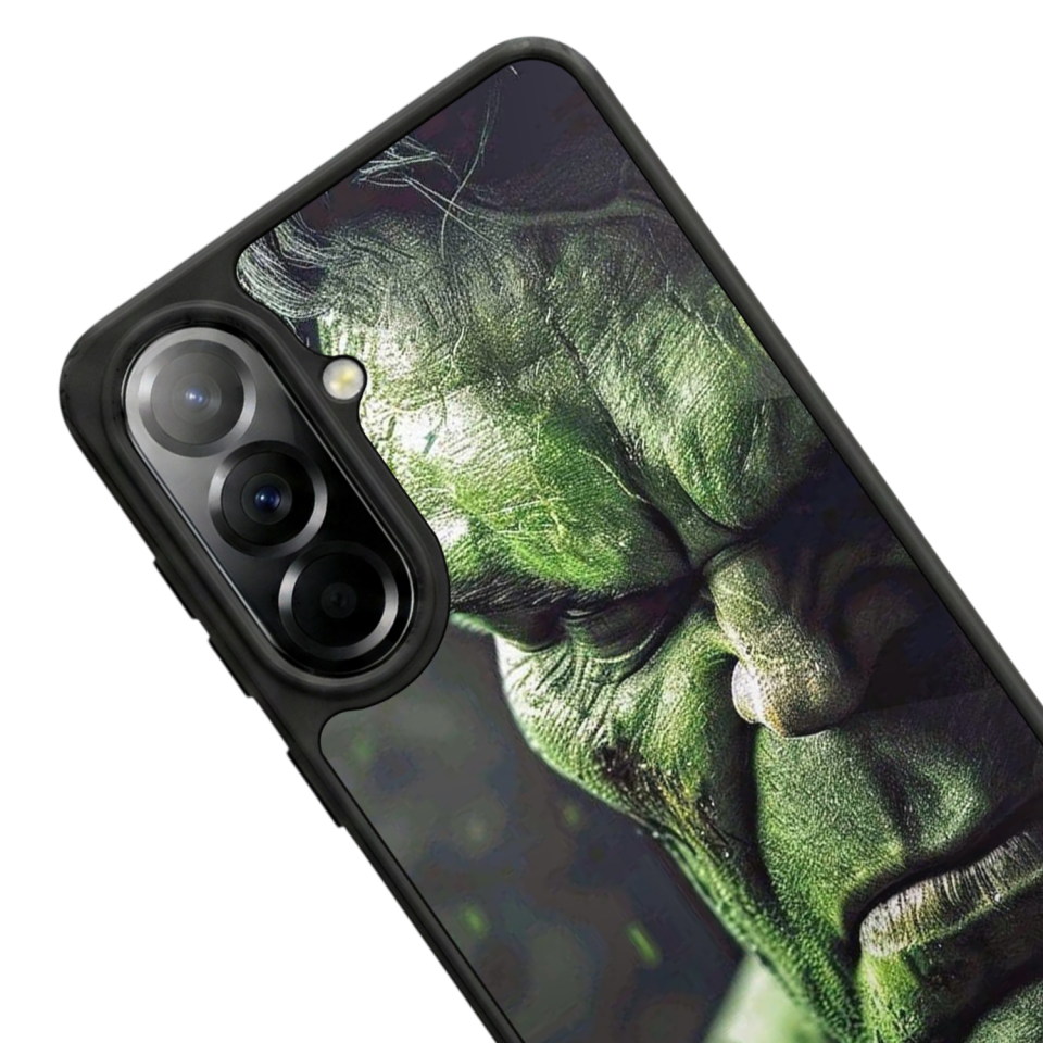 Samsung Galaxy A37 Uyumlu Hulk Tasarımlı Glossy Premium Kılıf