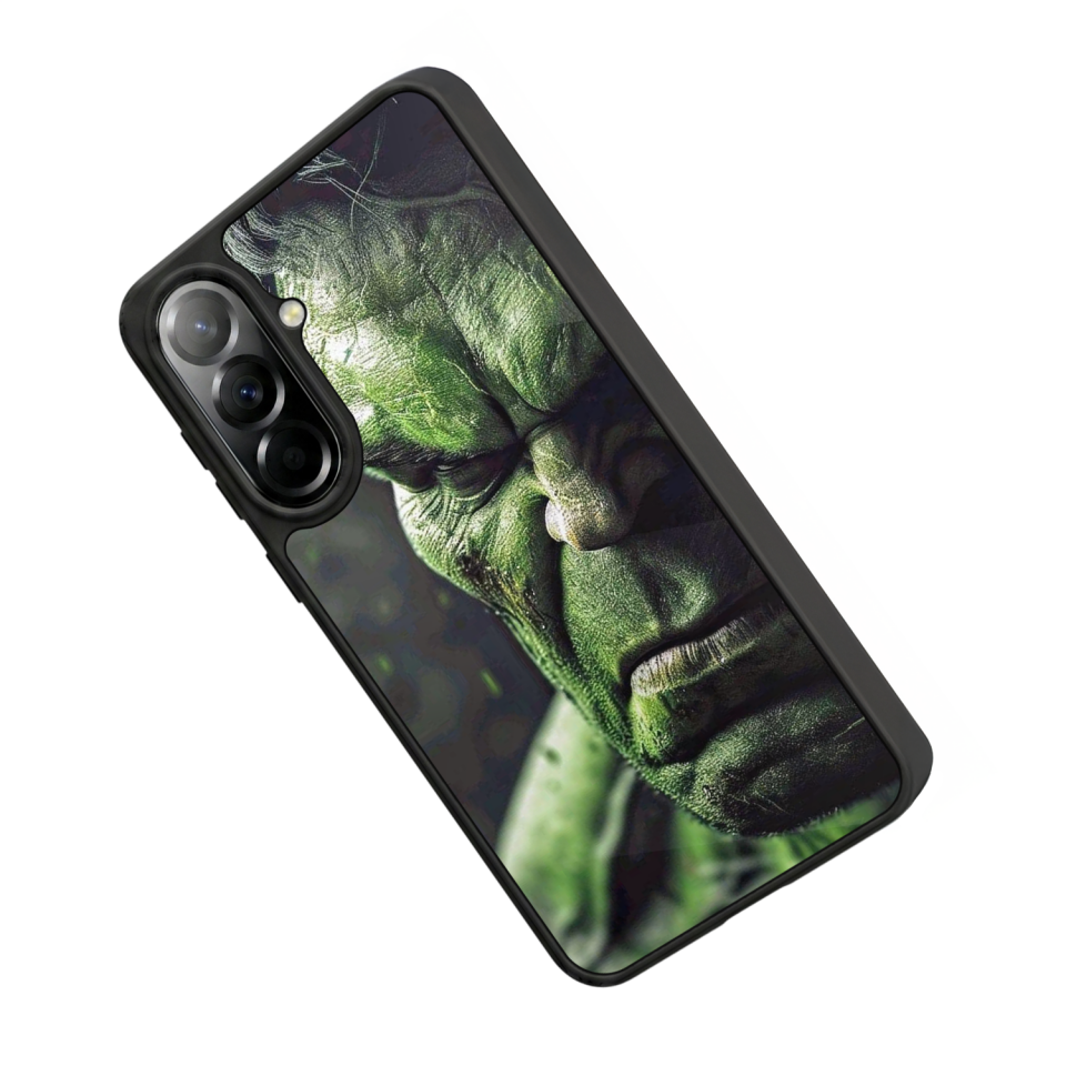 Samsung Galaxy A37 Uyumlu Hulk Tasarımlı Glossy Premium Kılıf